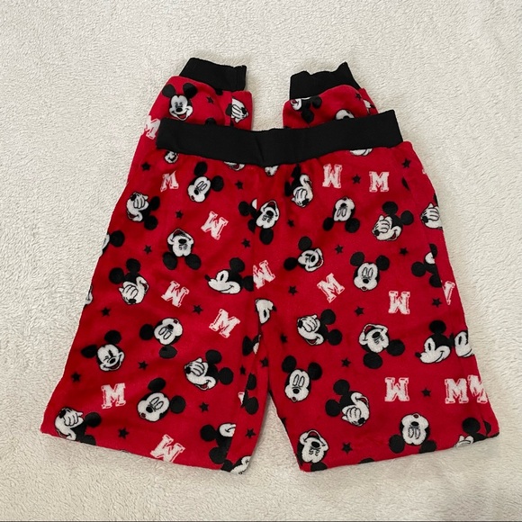 Mickey PJ’s Women Disney Mickey Mouse Fleece 100% Polyester Long Sleeve - Picture 6 of 13